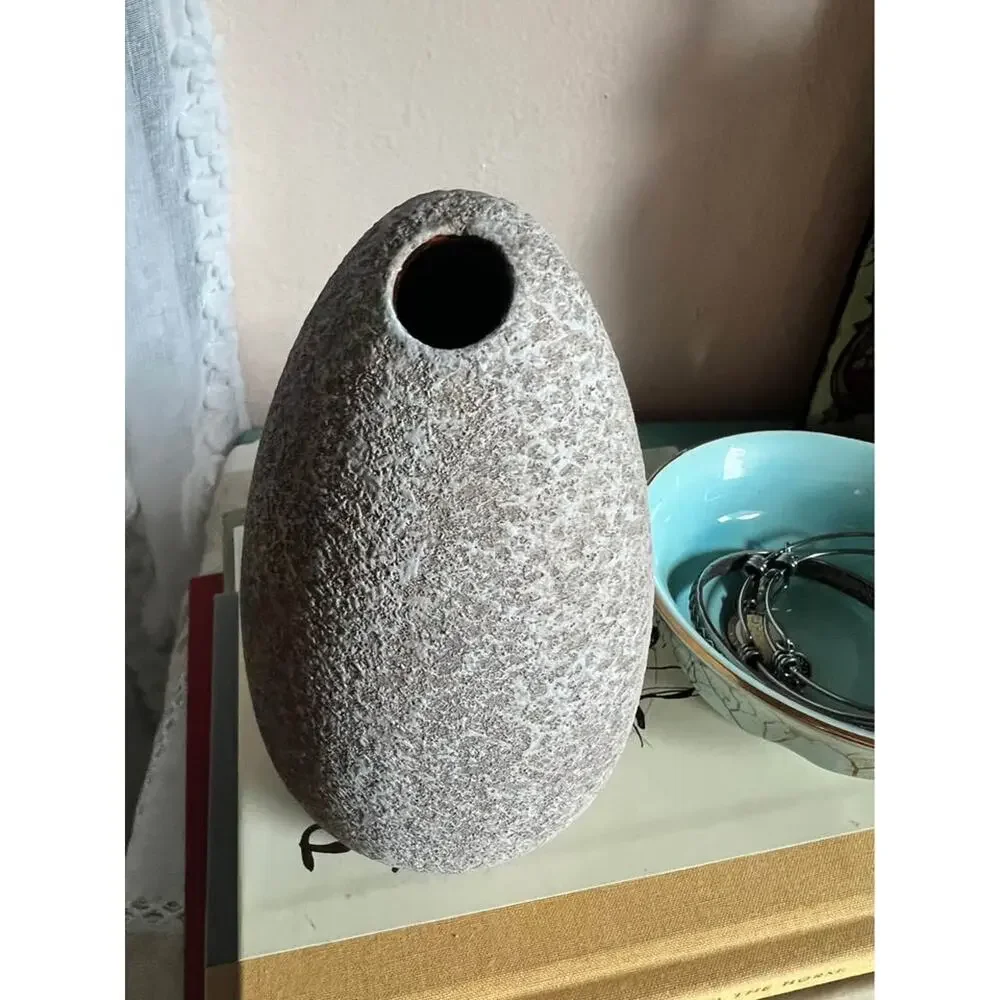 Chive Stone-Texture Bud Vase
